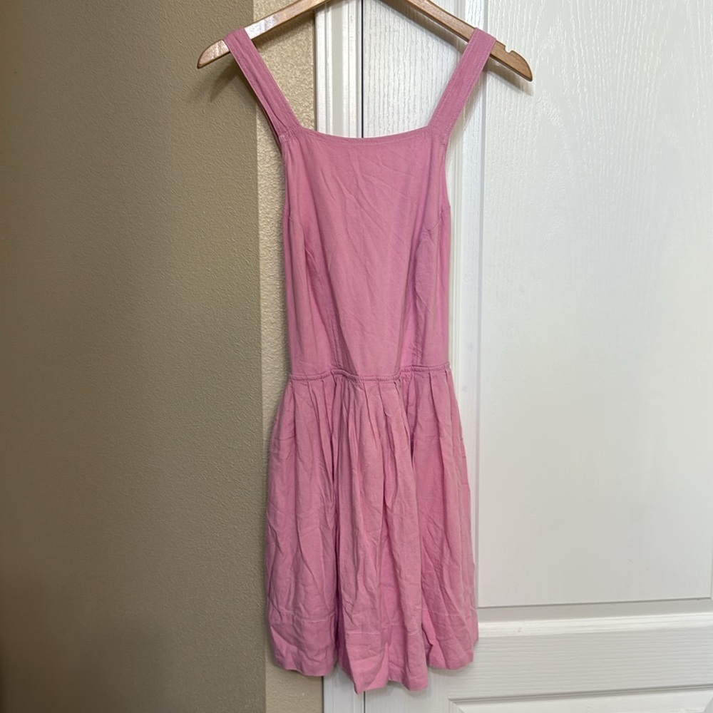 🌸🆕Free People Pink Pleated Halter Mini Dress🌸🌸🆕